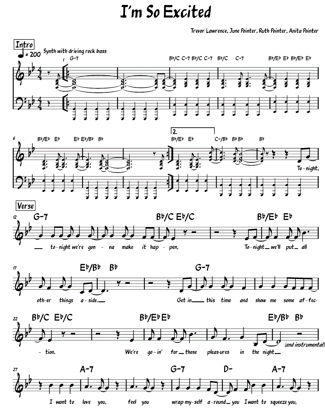 Sheet Music